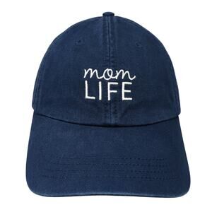 Mom Life One Tough Mother Baseball Cap Blue One Size Adjustable State Of Mine